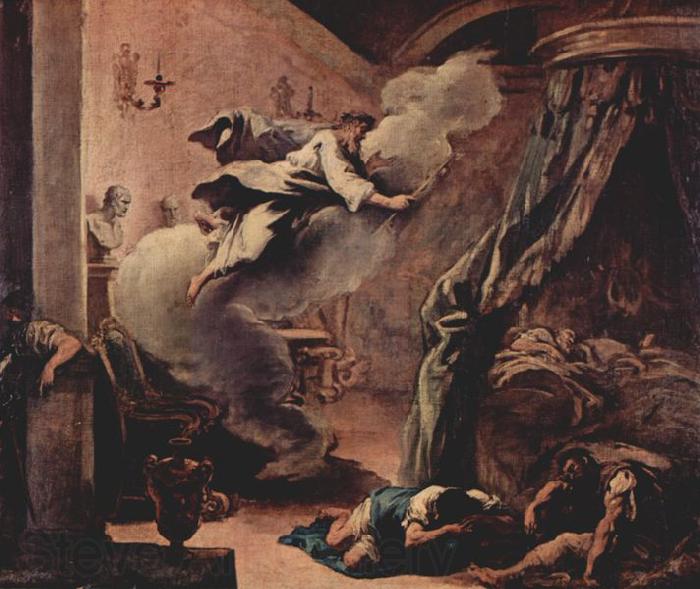 Sebastiano Ricci Der Traum des Esculapius France oil painting art